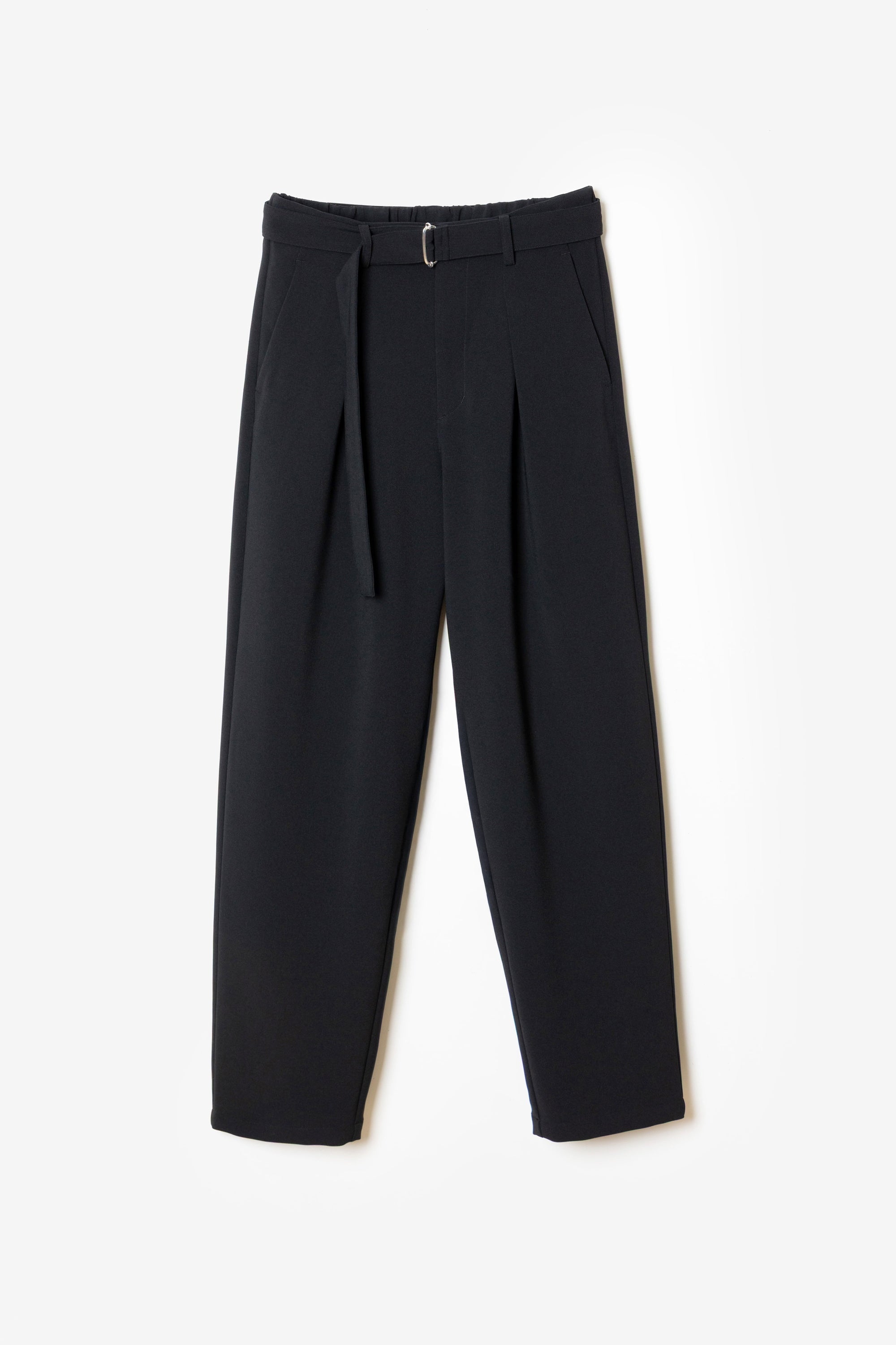 ポリエステルストレッチダブルクロスクロスタックパンツ〔MCKA0296106998〕
