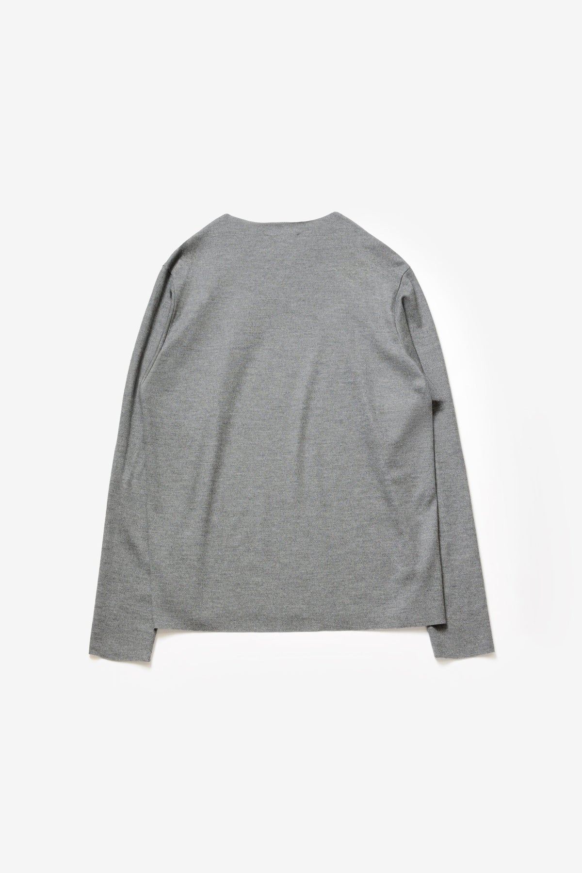 STILL ATTACHMENT ウールジャージーカットオフL/Sカットソー〔MCKA0305086998〕