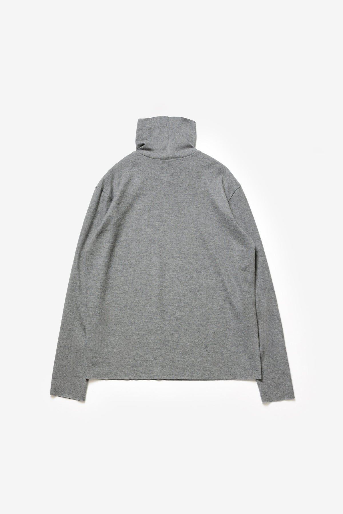 STILL ATTACHMENT ウールジャージーハイネックL/Sカットソー〔MCKA0306086998〕