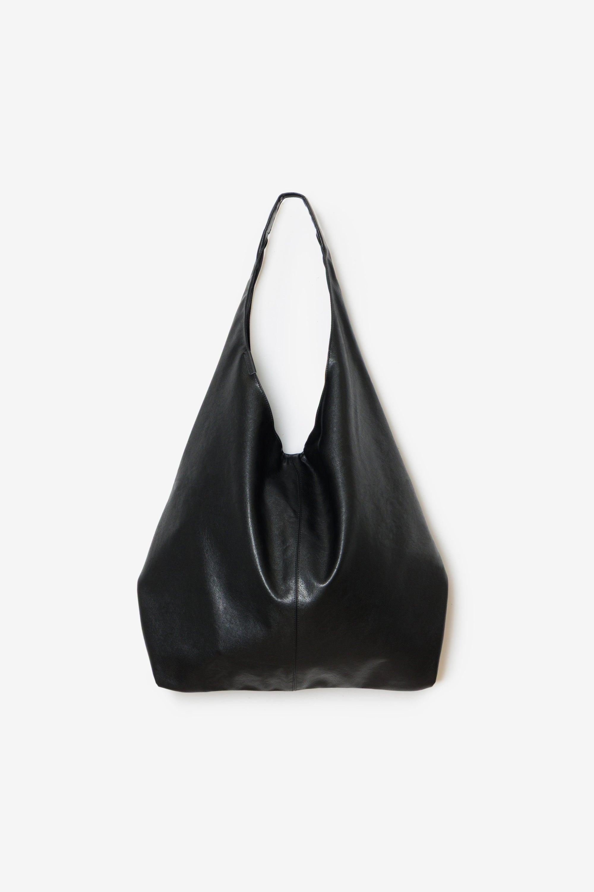 シンセティックレザースモールショッピングバッグ〔MCKA0314146998〕