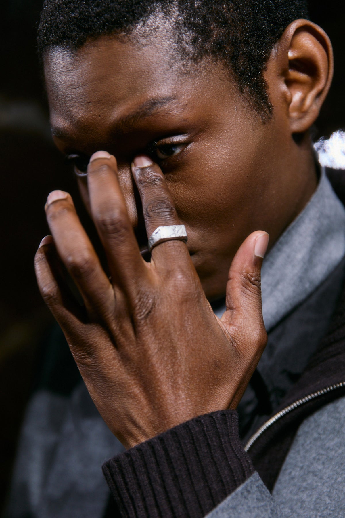 ATTACHMENT × NICEWORKSHOP SILVER RING〔MCKA0335156998〕