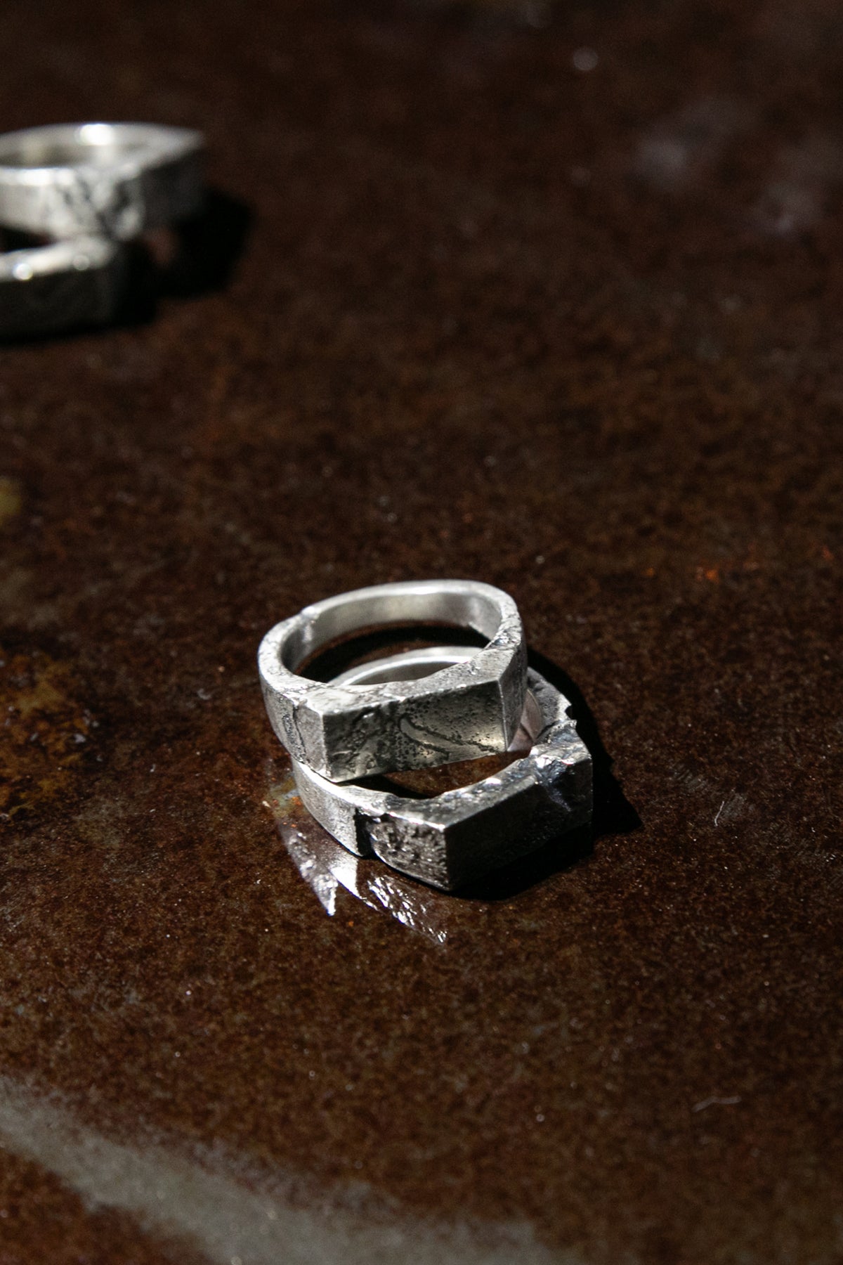 ATTACHMENT × NICEWORKSHOP SILVER RING〔MCKA0335156998〕